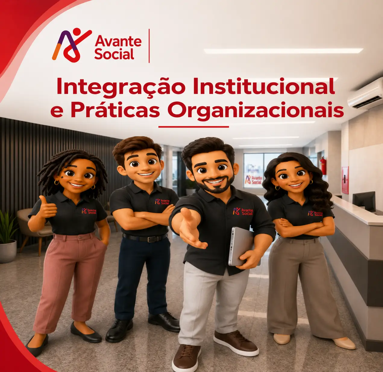 Curso de Integração Institucional e Práticas Organizacionais AVANTE SOCIAL - 40h