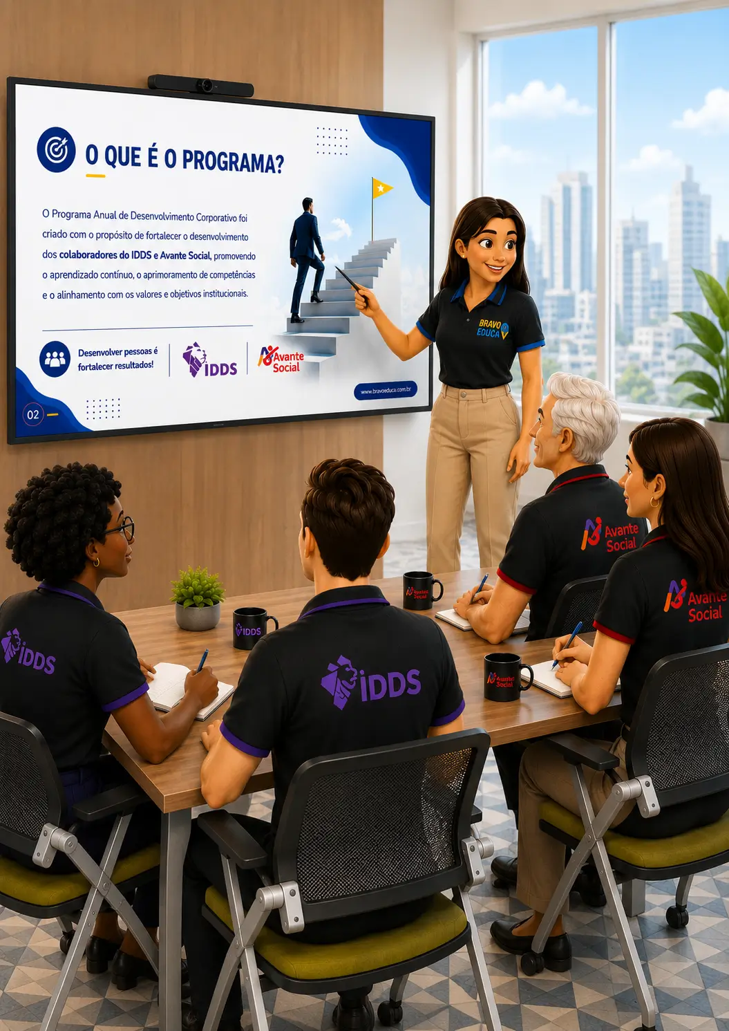 Programa de Desenvolvimento Corporativo Bravo Educa